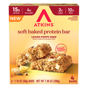 Lemon Poppy Seed Soft Baked Protein Bar